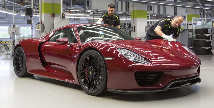 Last Porsche 918 Spyder