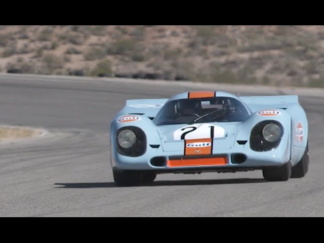 Flat Out in a Porsche 917 - Shakedown for Rennsport Reunion V