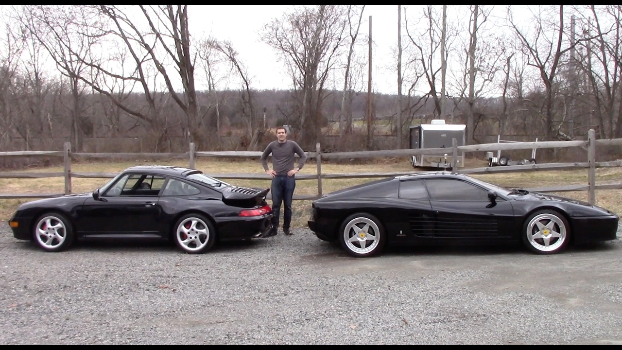 Ferrari 512TR vs Porsche 911 Turbo