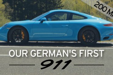 200mph in a Porsche 911 GTS