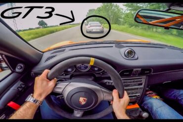 Porsche 997 GT3 RS - ORGASMIC SOUND [CHASING PORSCHE 996 GT3] RAW POV