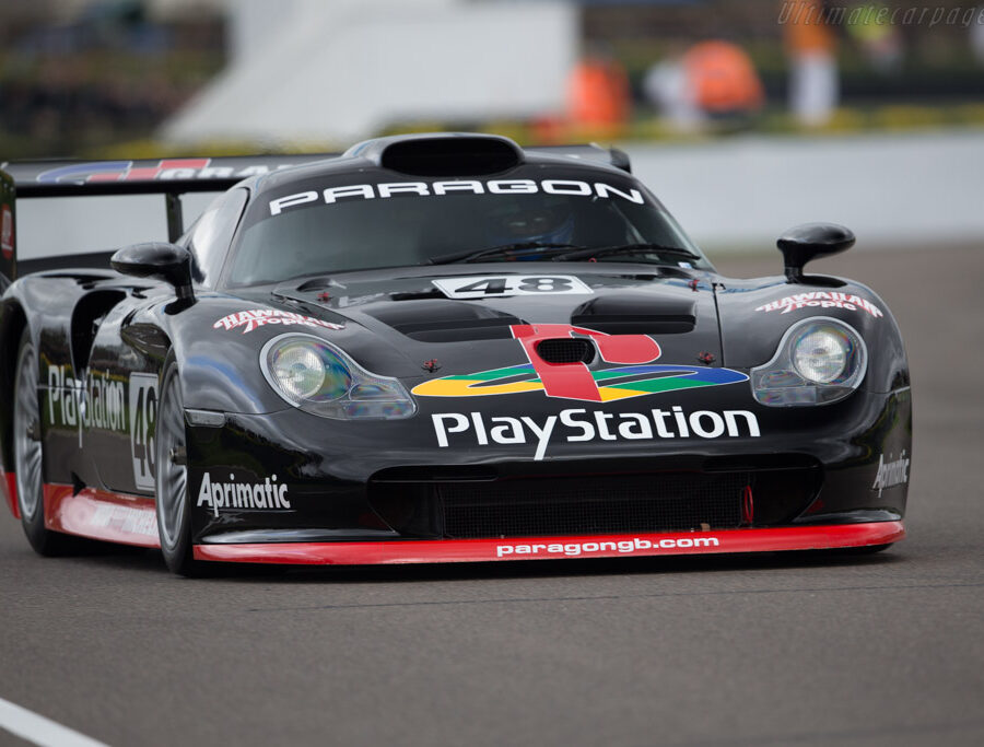 1998 Porsche 911 GT1 EVO 'Playstation' Twin-Turbo Boxer-6 SOUNDS