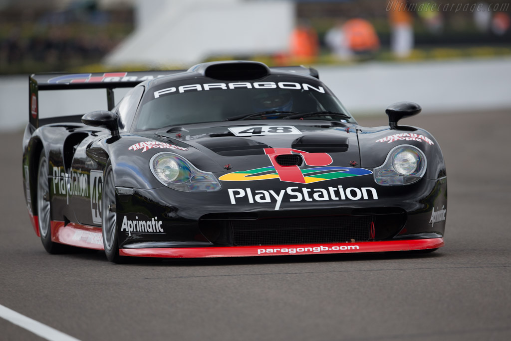 1998 Porsche 911 GT1 EVO 'Playstation' Twin-Turbo Boxer-6 SOUNDS