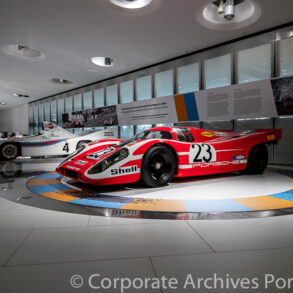 #23 Porsche 917 KH 580 hp at the Le Mans 50 years victory celebration at the Museum on 13/14 June 2020