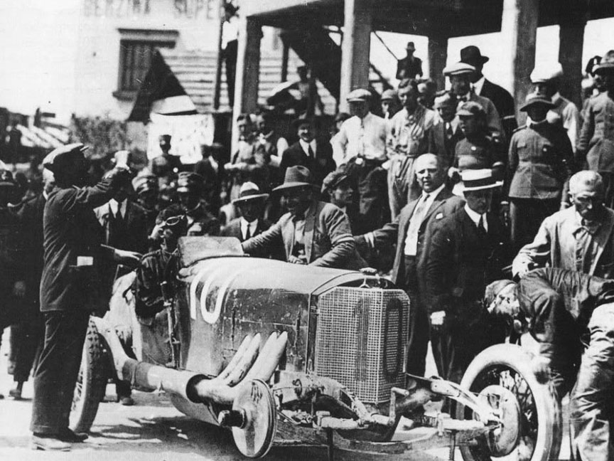 1924 Targa Florio winner Christian Werner's Mercedes PP