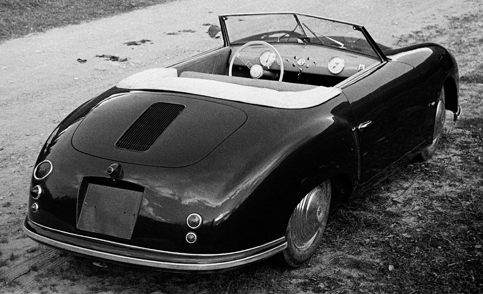 1948 Porsche 356/2 Cabriolet with aluminium body by Beutler