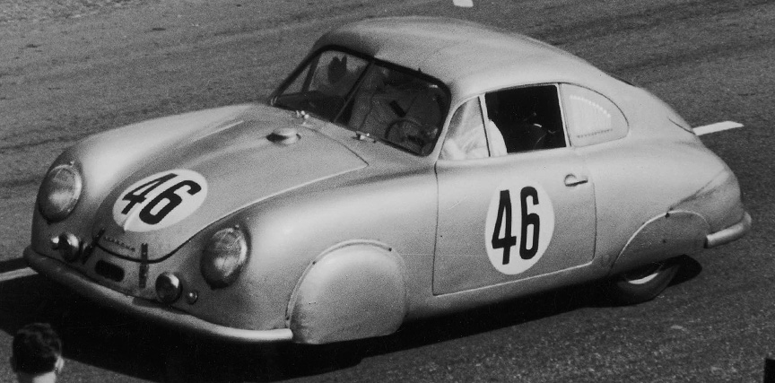 1951: 356 SL (Super Light) #46 of Auguste Veuillet/Edmond Mouche scores 20th overall 