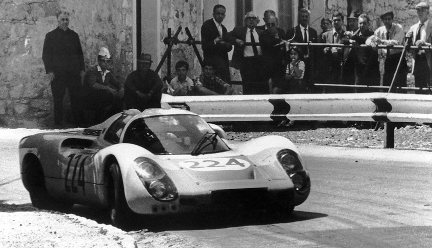 1968 May 5, Targa Florio was won by Porsche 907 K 2.