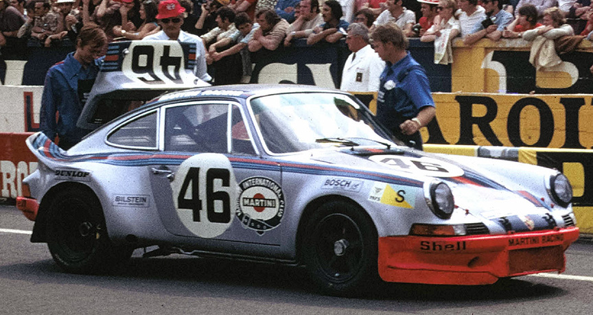 1973 4th: 911 Carrera RSR 3.0 #46 Gijs van Lennep/Herbert Müller