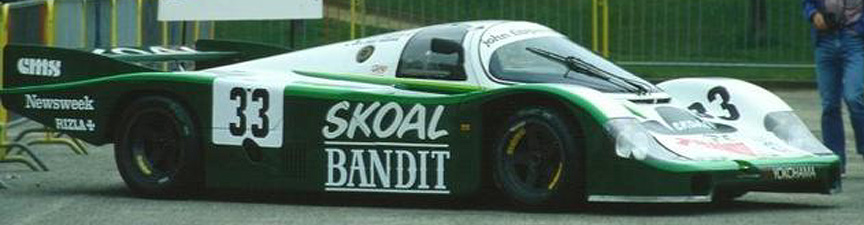 1984 3rd: Skoal Bandit 956-114 (Turbo 2.6) #33 David Hobbs/Philippe Streiff/Sarel van der Merwe