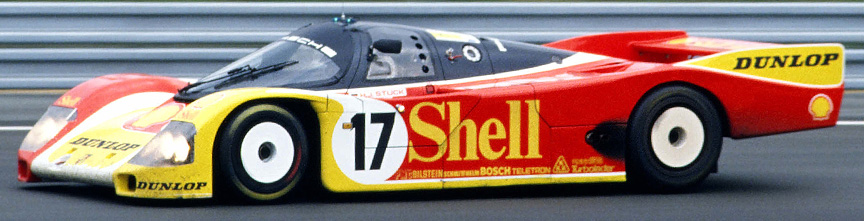 1988 2nd: 962-010 (Turbo 3.0) #17 Hans-Joachim Stuck/Klaus Ludwig/Derek Bell