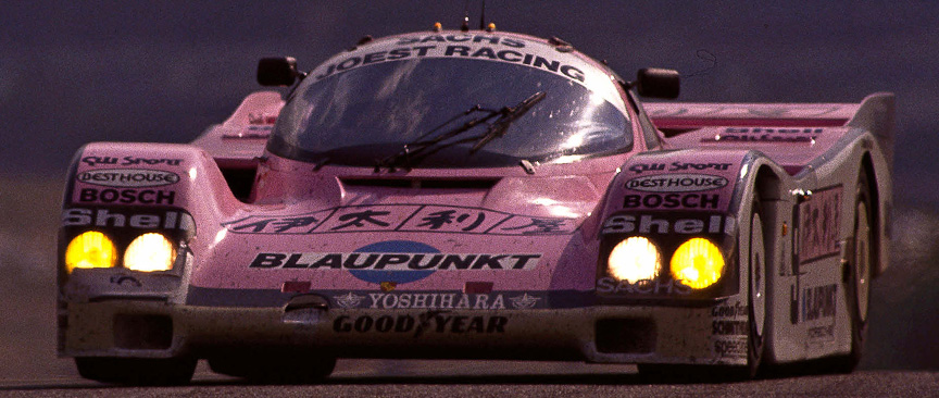 1989 3rd: Joest Racing 962-145 (Turbo 3.0) #9 Bob Wollek/Hans-Joachim Stuck