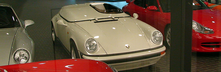 911 Speedster concept car shown at the 1987 IAA Frankfurt Motor Show.