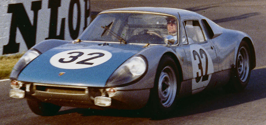 1965 4th: 904/6 (906-001, 2.0F6) #32 Herbert Linge/Peter Nöcker (2-litre prototype class victory)