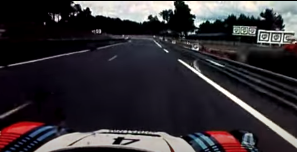 Qualifying Le Mans 1977 - on-board Porsche 936/77 Spyder