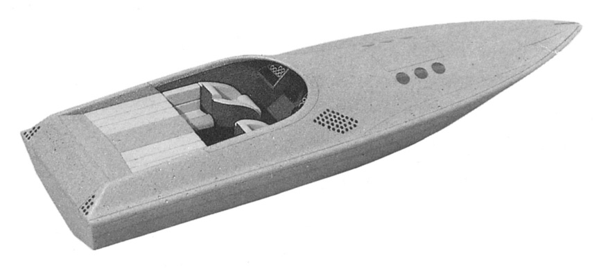 1988 May: photo of the 1:10 model shown in Christophorus, the official magazine of the Porsche car company