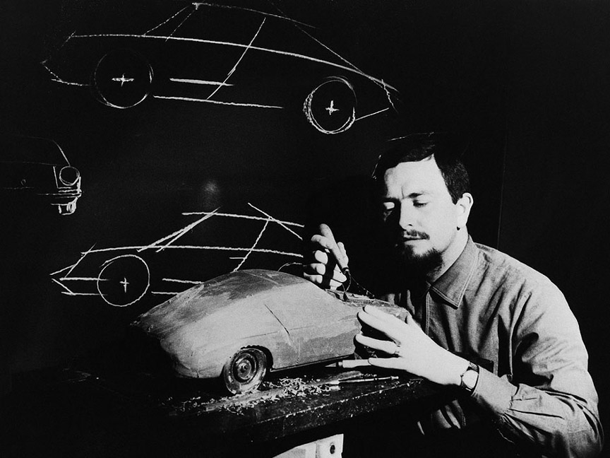 F.A. Porsche shaping the new Porsche.