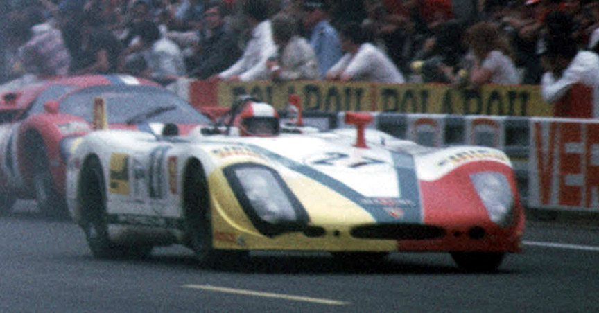 1970 Le Mans, Porsche 908 LH Flunder Spyder no. 27