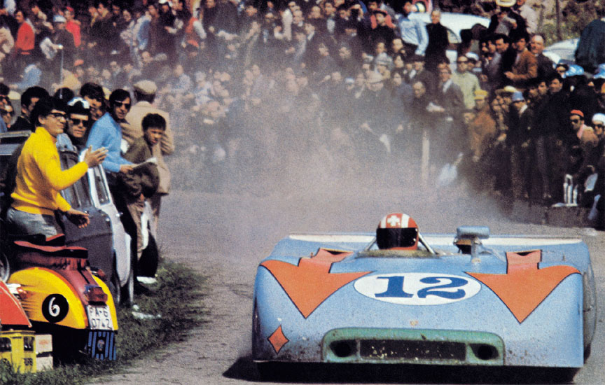 1969. Ferdinand Piëch, F.A. Porsche, Hans-Michel Piëch