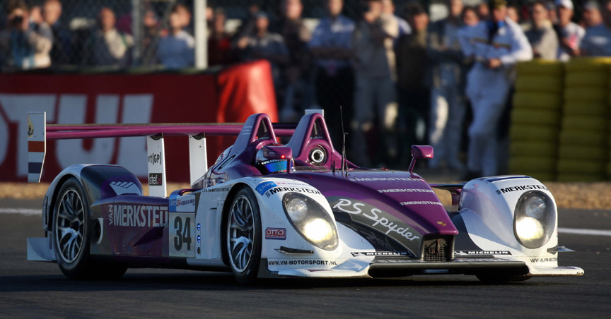 2008 LMP2 winner: Van Merksteijn Motorsport RS Spyder 3.4 (chassis 9R6-708) #34 Peter van Merksteijn/Jos Verstappen/Jeroen Bleekemolen