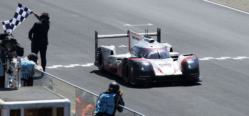 2017 Le Mans 24 winner Porsche 919 Hybrid #2 of Timo Bernhard, Earl Bamber and Brendon Hartley