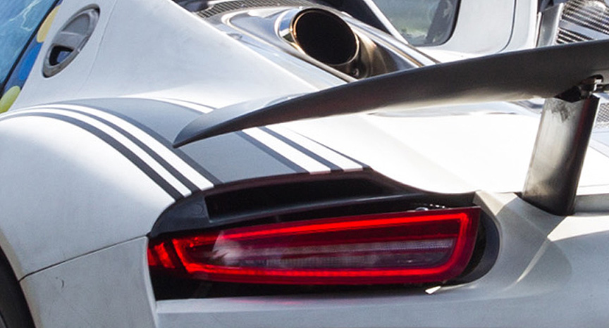 991 rear lamp used on the 918 prototype.
