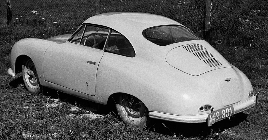 1948 Porsche 356/2 with aluminium body