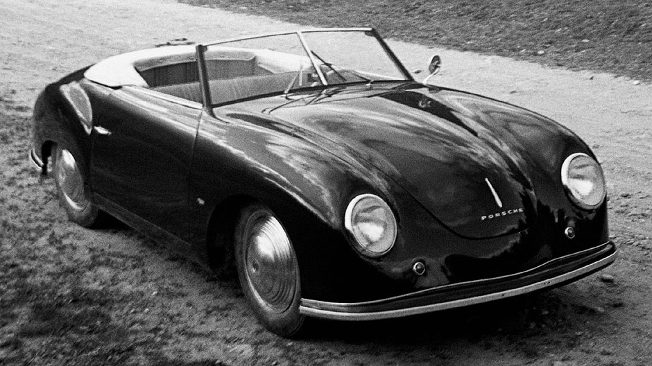 1948 Porsche 356/2 Cabriolet with aluminium body by Beutler