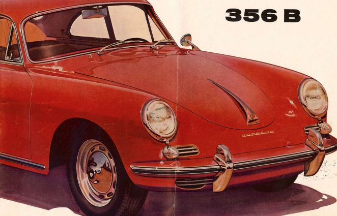 1960 Porsche 356 Brochure
