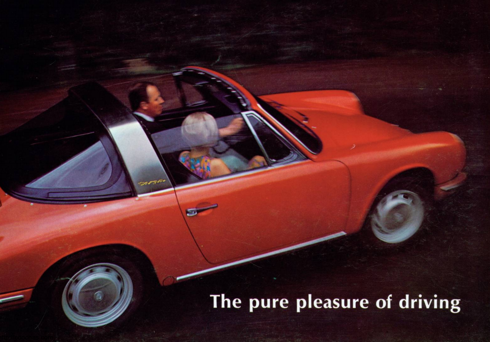 1968 Porsche 911 Sales Brochure