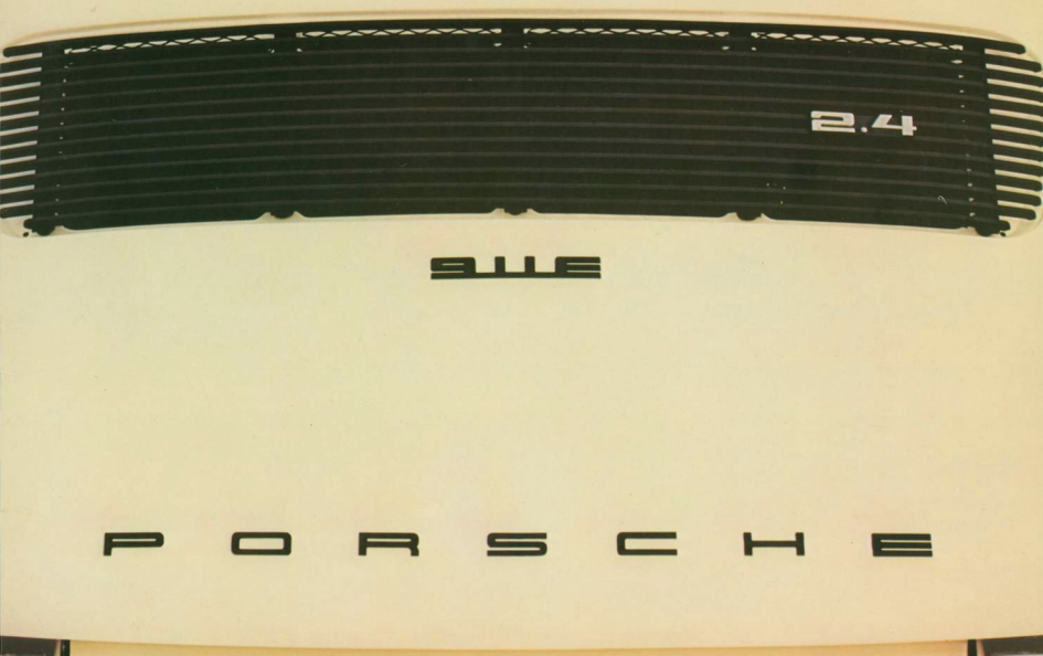 1972 Porsche 911 Sales Brochure