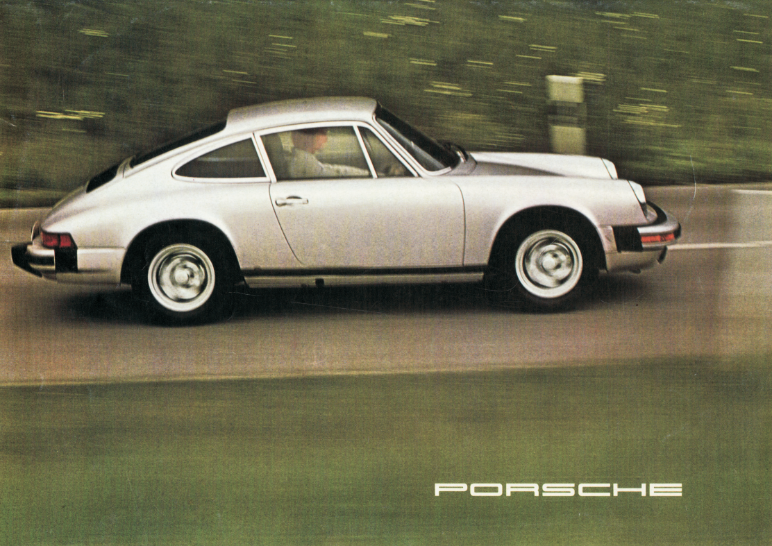 1975 Porsche 911 USA Sales Brochure