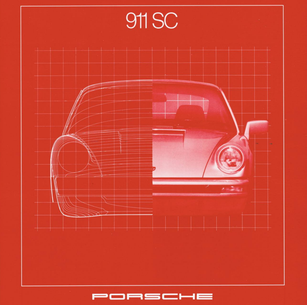 1981 Porsche 911 SC Sales Brochure