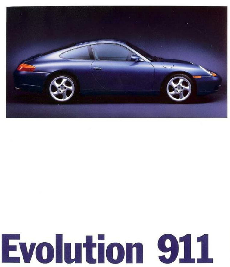 1997 Porsche 911 Sales Brochure