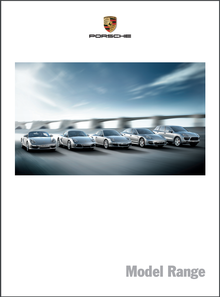 2014 Porsche Full Line PDF Brochure