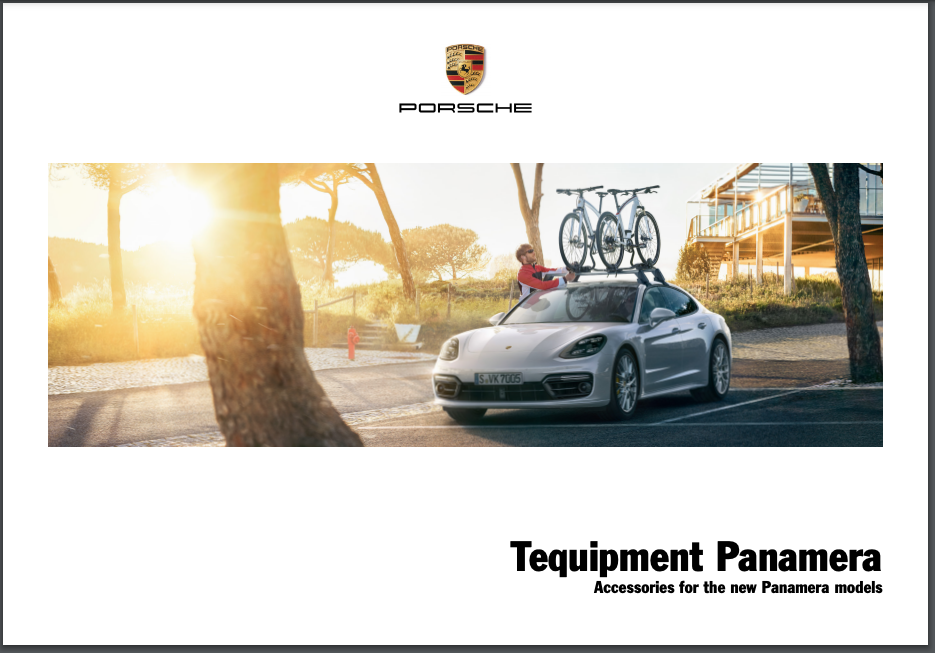 2017 Porsche Panamera 971 Tequipment Brochure