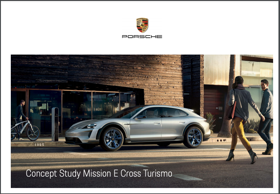 2018 Porsche Mission E PDF Brochure