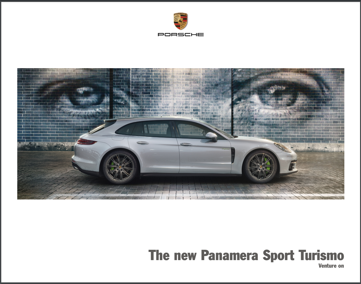 2018 Porsche Panamera Sales Brochure