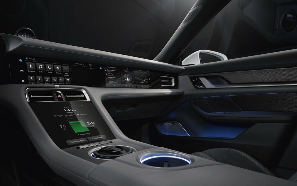 2020 Porsche Taycan Interior