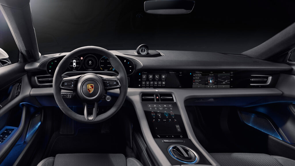 2020 Porsche Taycan Turbo S interior