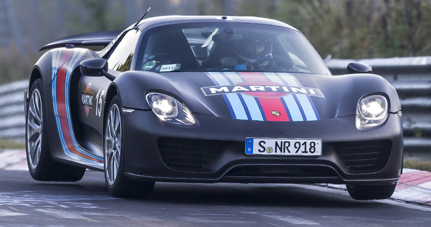 Porsche 918 Jump