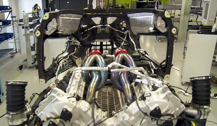 918 spyder engine manifolds