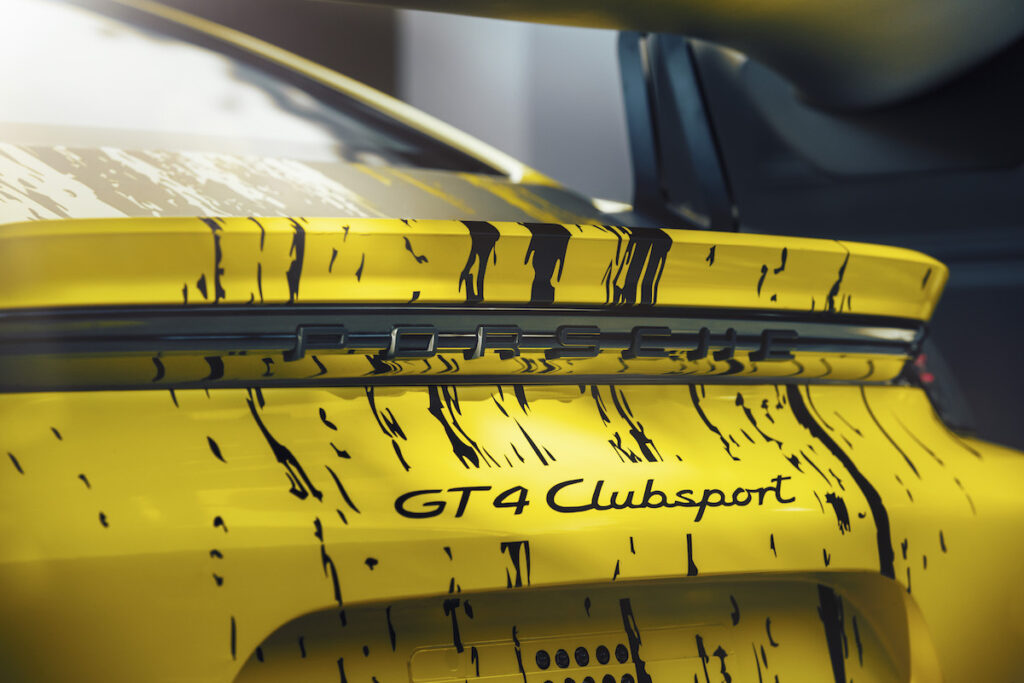 Porsche 718 Cayman GT4 clubsport