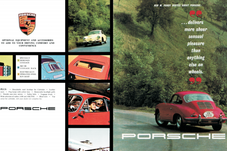 Porsche 356 (1948-1965) Sales Brochure