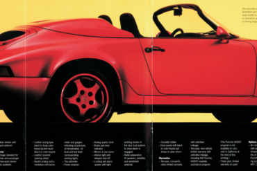 Porsche 911 964 Speedster North America Sales Brochure