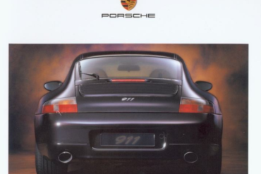 Porsche 911 996 Sales Brochures