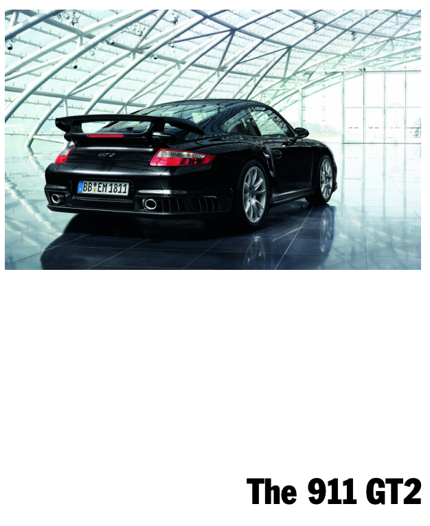 Porsche 911 GT2 Sales Brochure (997.1)