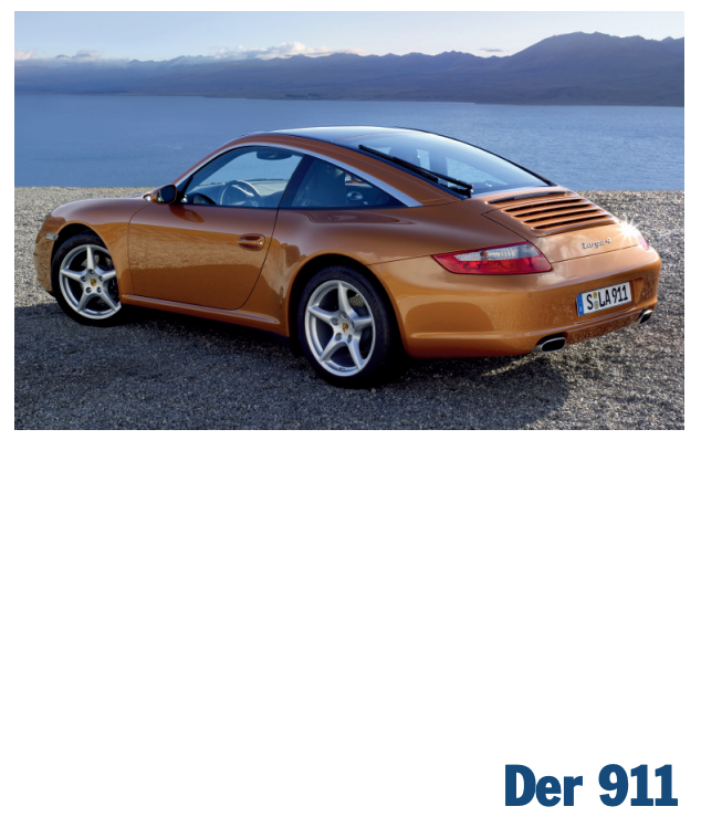 Porsche 911 Sales Brochure (997.1)