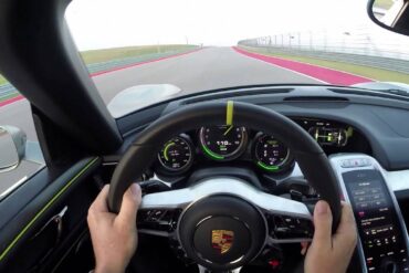 Porsche 918 Spyder Hot Lap with Patrick Long