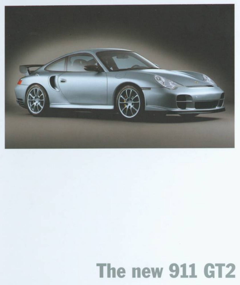 Porsche 996 911 GT2 Sales Brochure